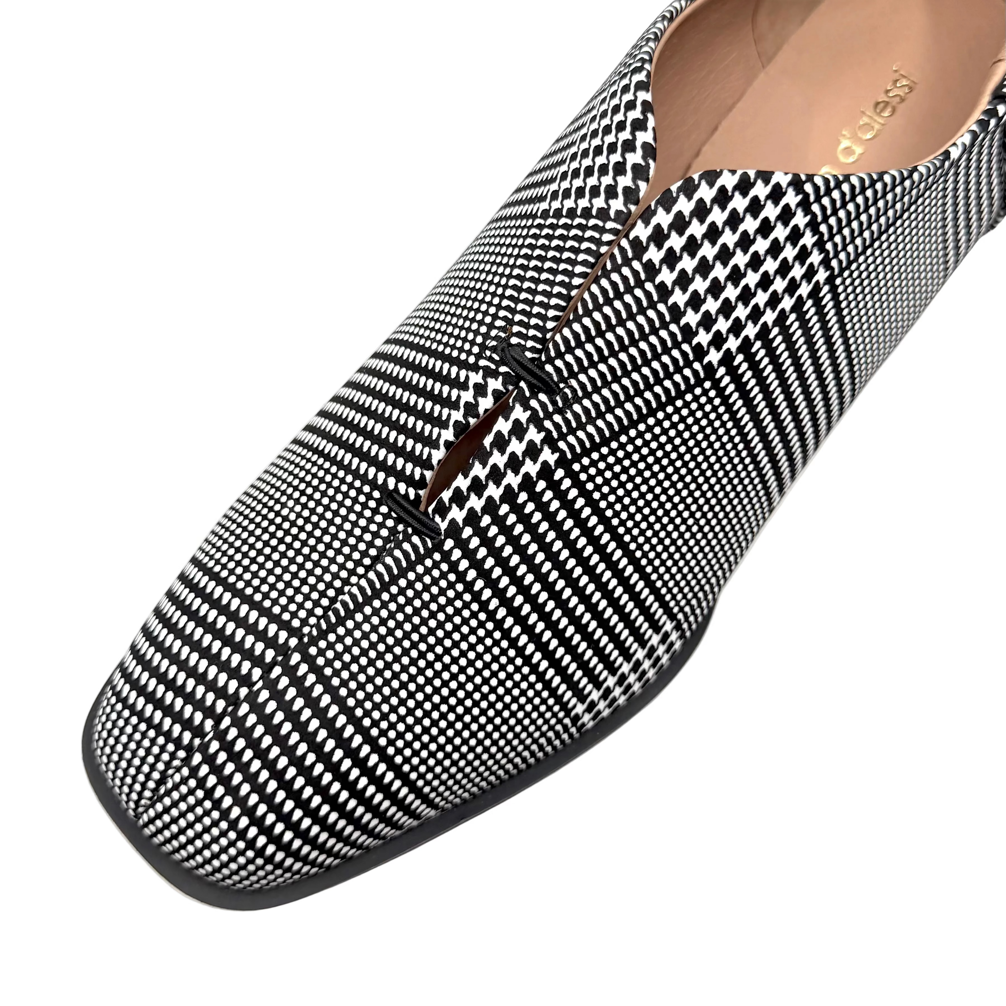 Marco D'Alessi Swift Black/ White Multi Leather