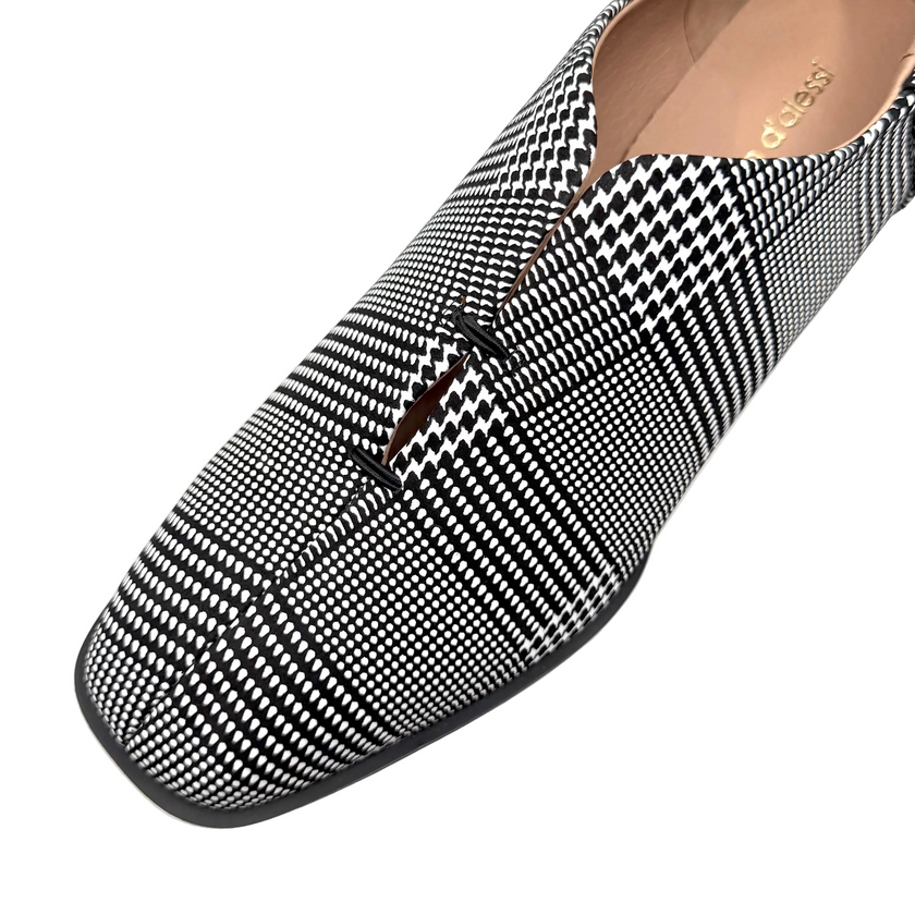 Marco D'Alessi Swift Black/ White Multi Leather
