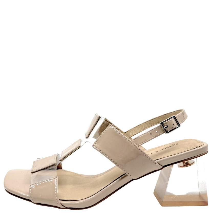Django & Juliette Melinas Heels Cafe Patent