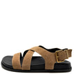 Mollini Halleya Coffee Suede/ Black Sole Sandals