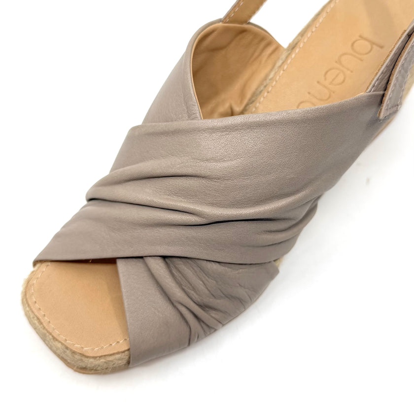 Bueno Marlee Wedge Heels Darkstone