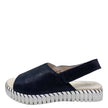 Just Bee Caves Black Shimmer Leather