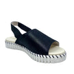 Just Bee Caves Black Shimmer Leather