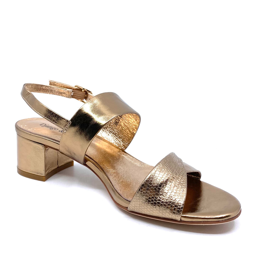 Django & Juliette Amarillo Light Bronze Leather