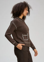 Load image into Gallery viewer, Zaket &amp; Plover Tailored Cardi Cocoa

