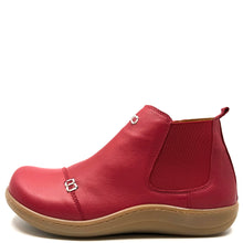 Load image into Gallery viewer, Sala Anita Ankle Boot Blood Red
