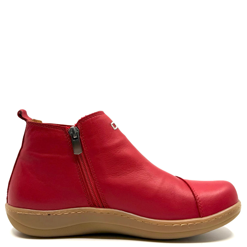 Sala Anita Ankle Boot Blood Red