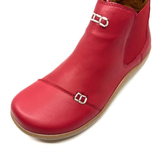 Load image into Gallery viewer, Sala Anita Ankle Boot Blood Red
