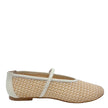 Mollini Havens Natural/Cream Woven Leather