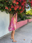 Anna Chandler Kimono Jaipur Pink