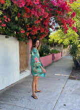 Load image into Gallery viewer, Anna Chandler Kimono Chinoiserie Green
