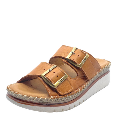 Sala Oasis Slides Coconut Leather