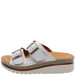 Sala Oasis White Leather