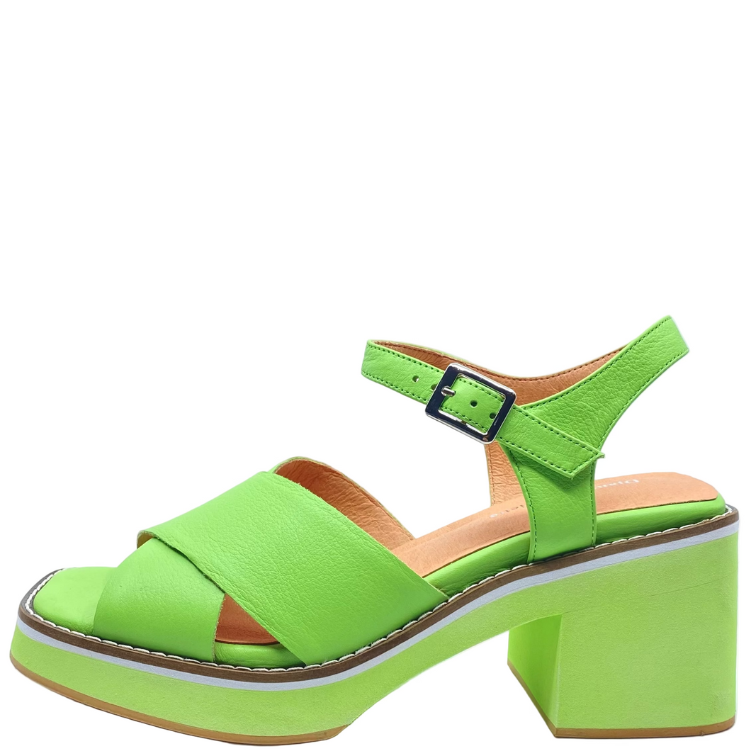 Django & Juliette Jemi Light Lime Leather