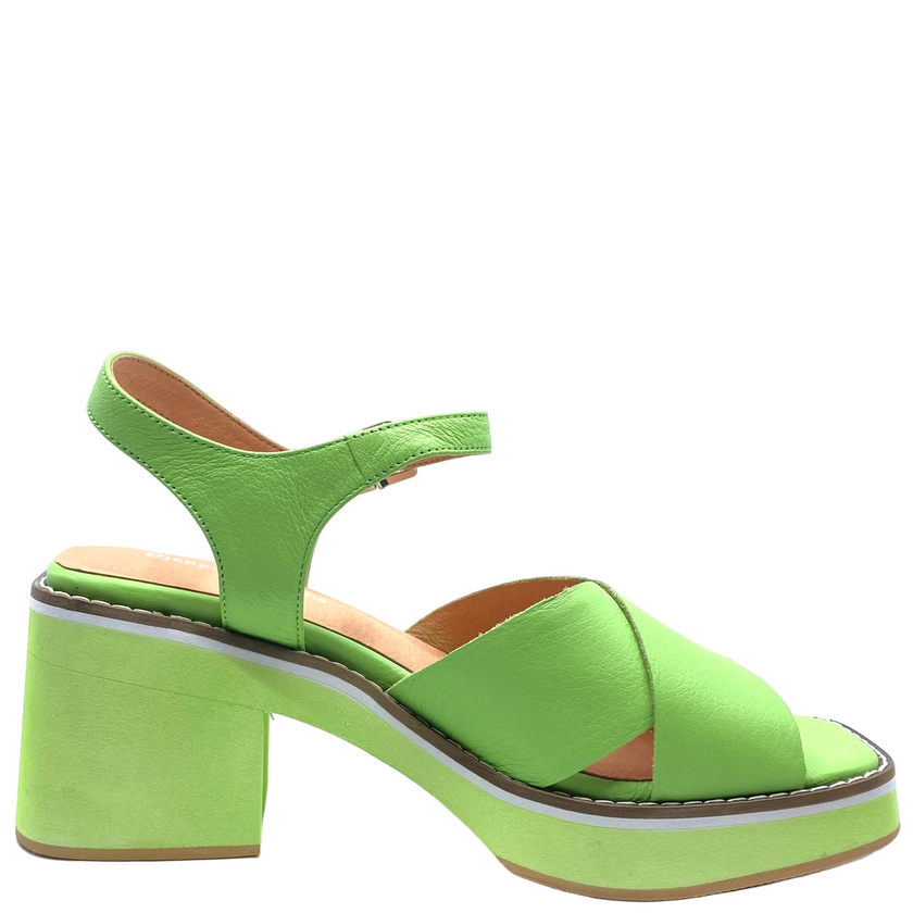 Django & Juliette Jemi Light Lime Leather