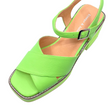 Django & Juliette Jemi Light Lime Leather
