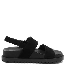 Load image into Gallery viewer, Django &amp; Juliette Unaid Black/ Black Sole Suede
