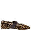 Luna Sole Tash Sand Leopard Pony Mary Jane