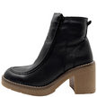 Sala Gem Ankle Boots Black Leather
