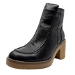 Sala Gem Ankle Boots Black Leather
