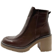 Sala Gem Ankle Boots Praline (Dark Brown) Leather