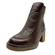 Sala Gem Ankle Boots Praline (Dark Brown) Leather