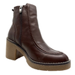 Sala Gem Ankle Boots Praline (Dark Brown) Leather