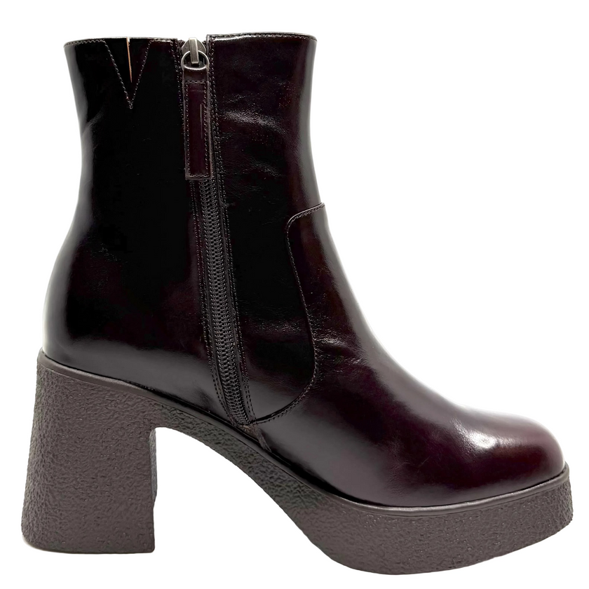 Tamara London Benter Platform Boots Castagna Leather