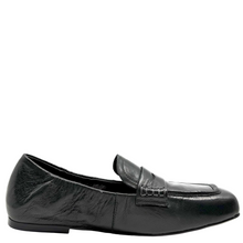 Load image into Gallery viewer, Django &amp; Juliette Alyona Loafers Charcoal Polish Leather

