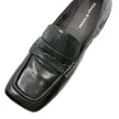 Django & Juliette Alyona Loafers Charcoal Polish Leather