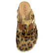 Yokono Tunez 651 Fluffy Mule Leopard