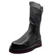 Django & Juliette Golley Boots Black /Grey& Burgundy Multi Leather