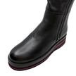 Django & Juliette Golley Boots Black /Grey& Burgundy Multi Leather