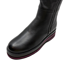 Load image into Gallery viewer, Django &amp; Juliette Golley Boots Black /Grey&amp; Burgundy Multi Leather
