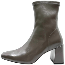 Load image into Gallery viewer, Mollini Wilara Ankle Boot Charcoal Stretch Smooth
