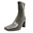 Mollini Wilara Ankle Boot Charcoal Stretch Smooth