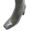 Mollini Wilara Ankle Boot Charcoal Stretch Smooth