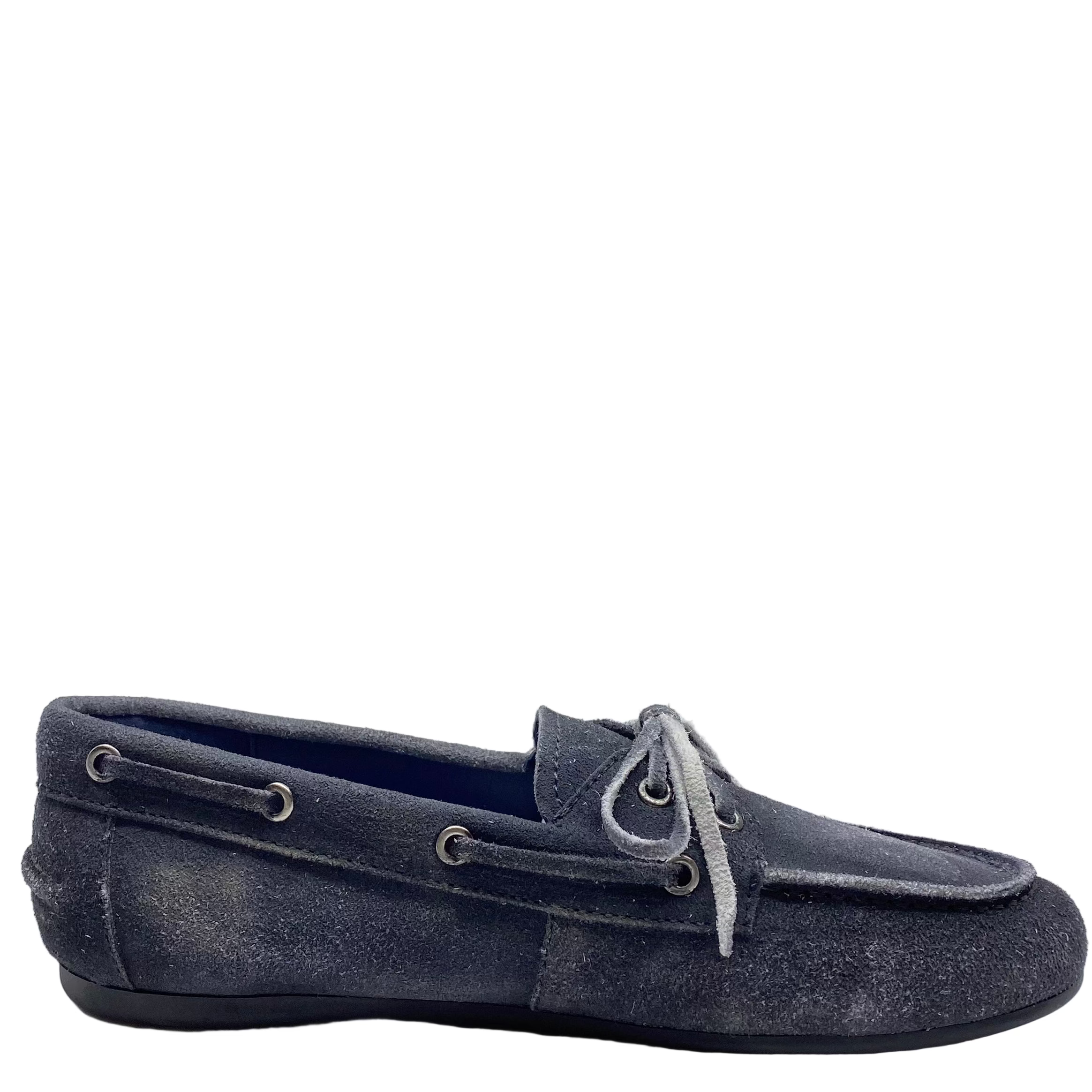 Mollini Jerae Loafers Navy Suede Leather