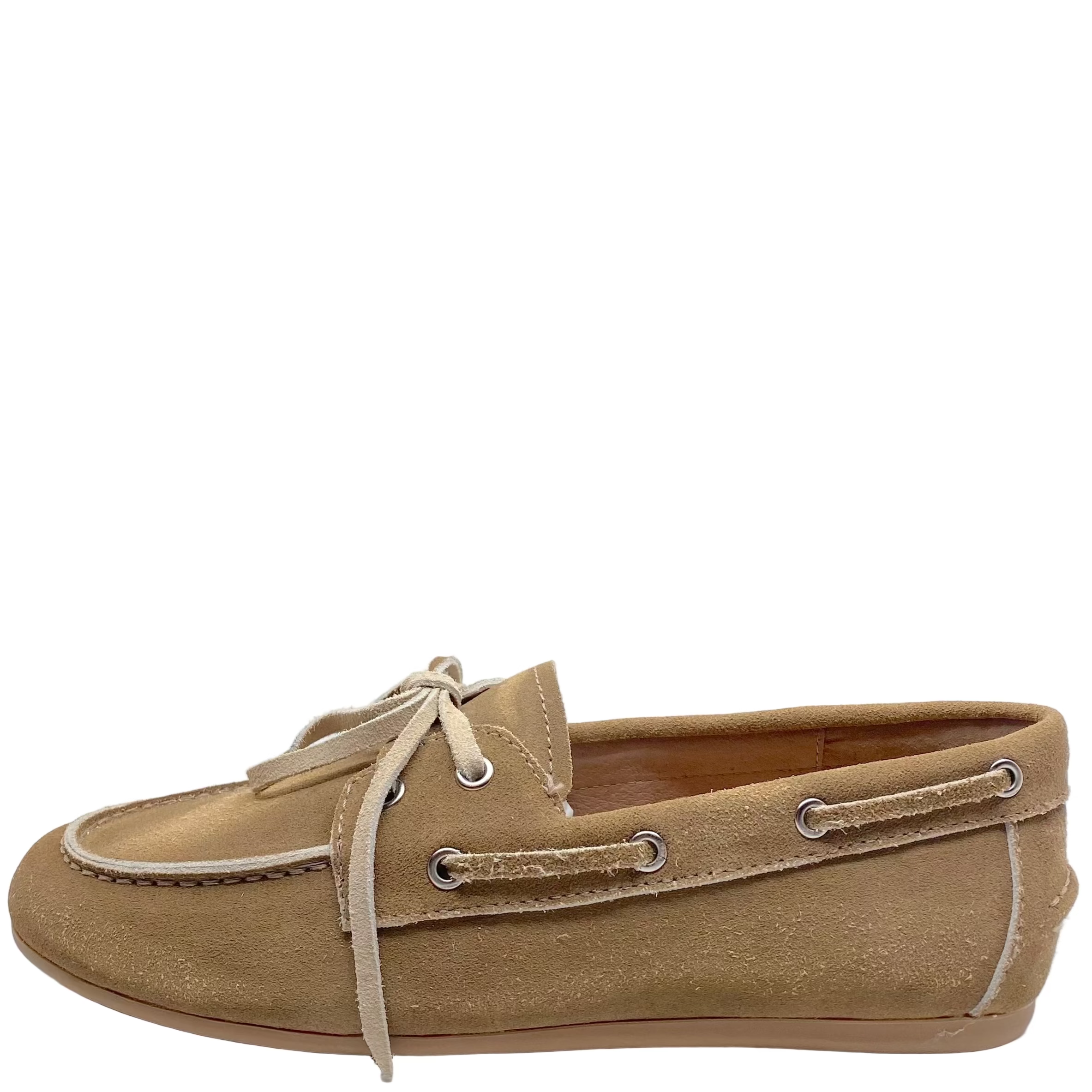 Mollini Jerae Loafers Brown Suede Leather