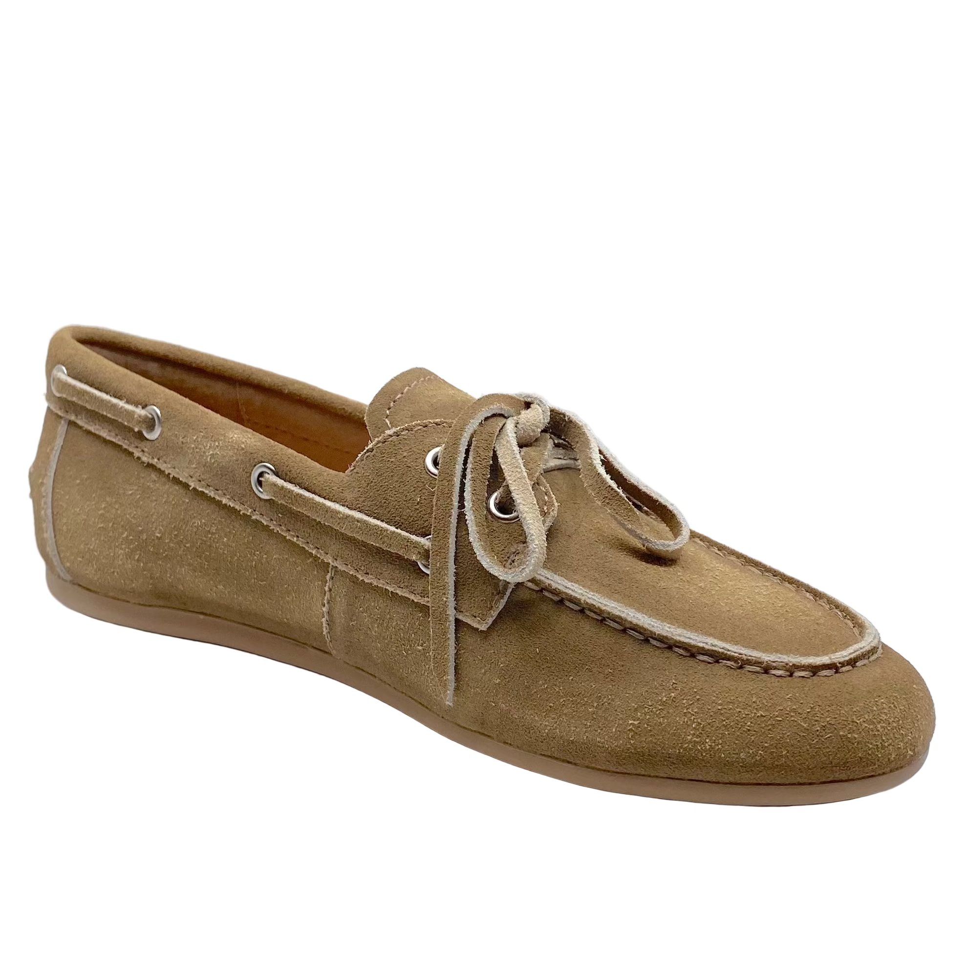 Mollini Jerae Loafers Brown Suede Leather
