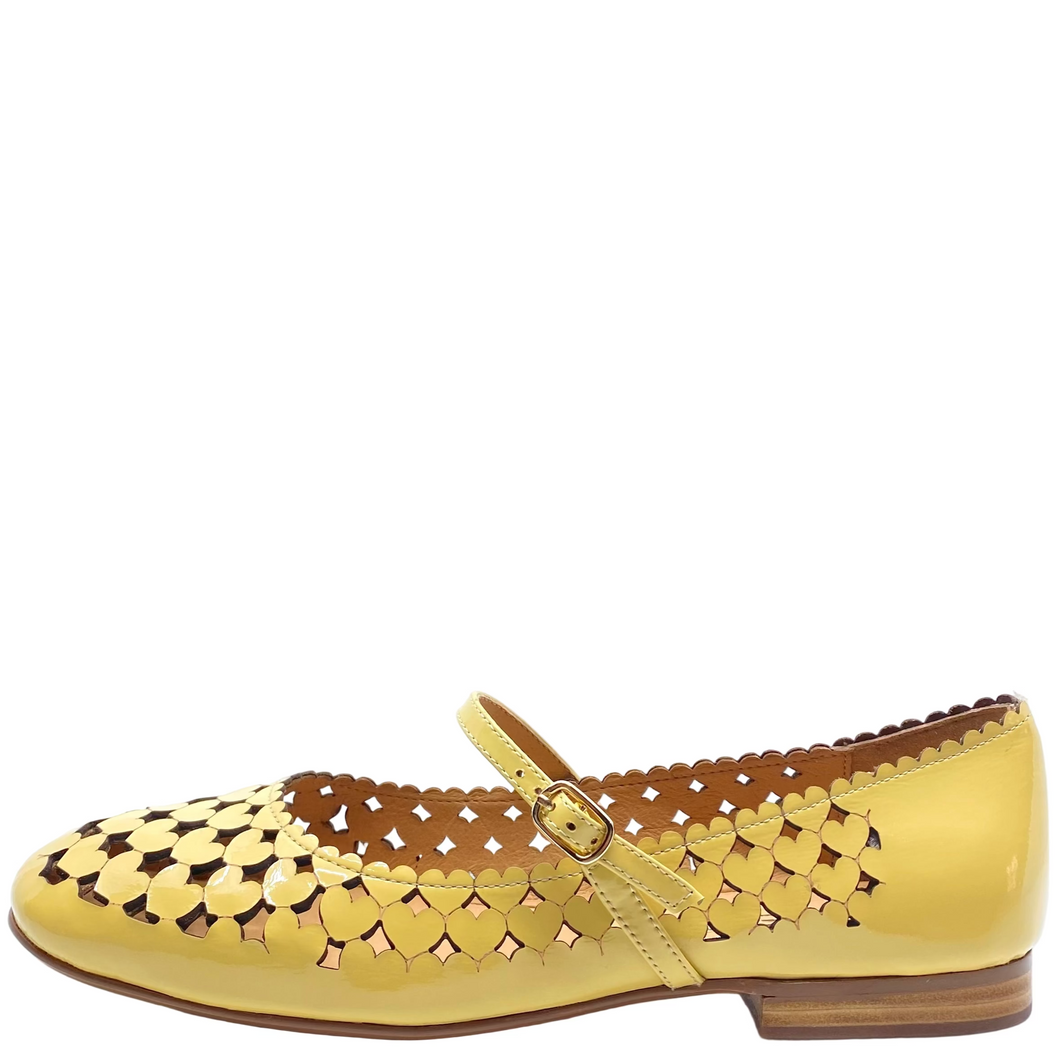 Top End Millo Butter Patent Leather Flats