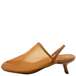 Mollini Ican Mesh Leather Heels Tan