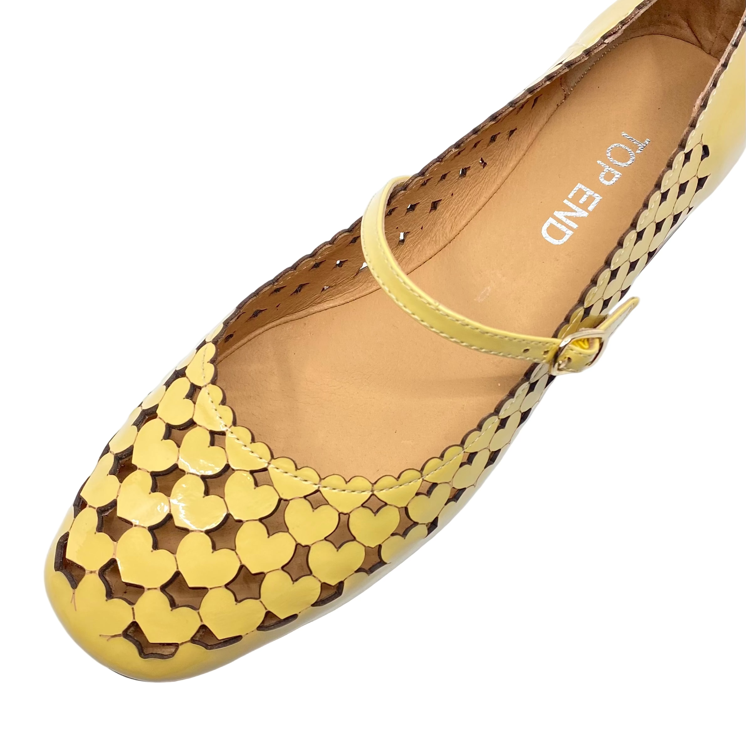 Top End Millo Butter Patent Leather Flats