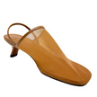 Mollini Ican Mesh Leather Heels Tan