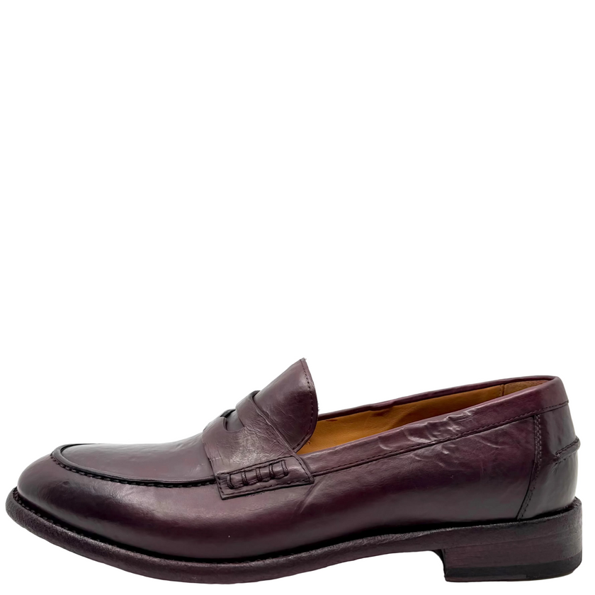 Brando Freddie Bordo Wash Loafer