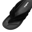 Mollini Hedley Black Suede/ Leather Sandals