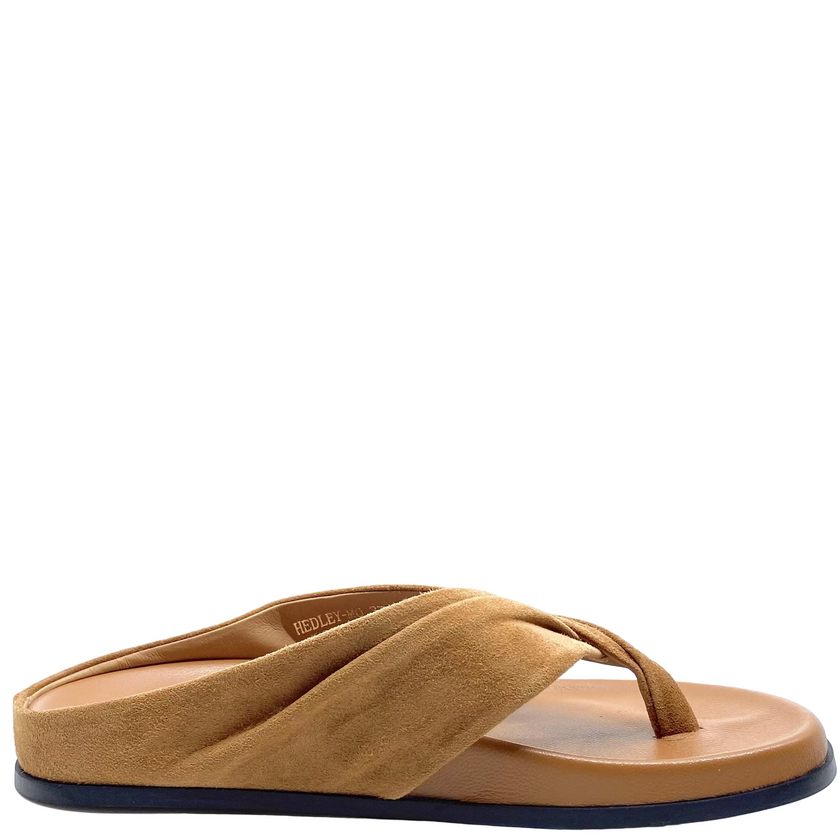 Mollini Hedley Coffee Suede/ Leather Sandals