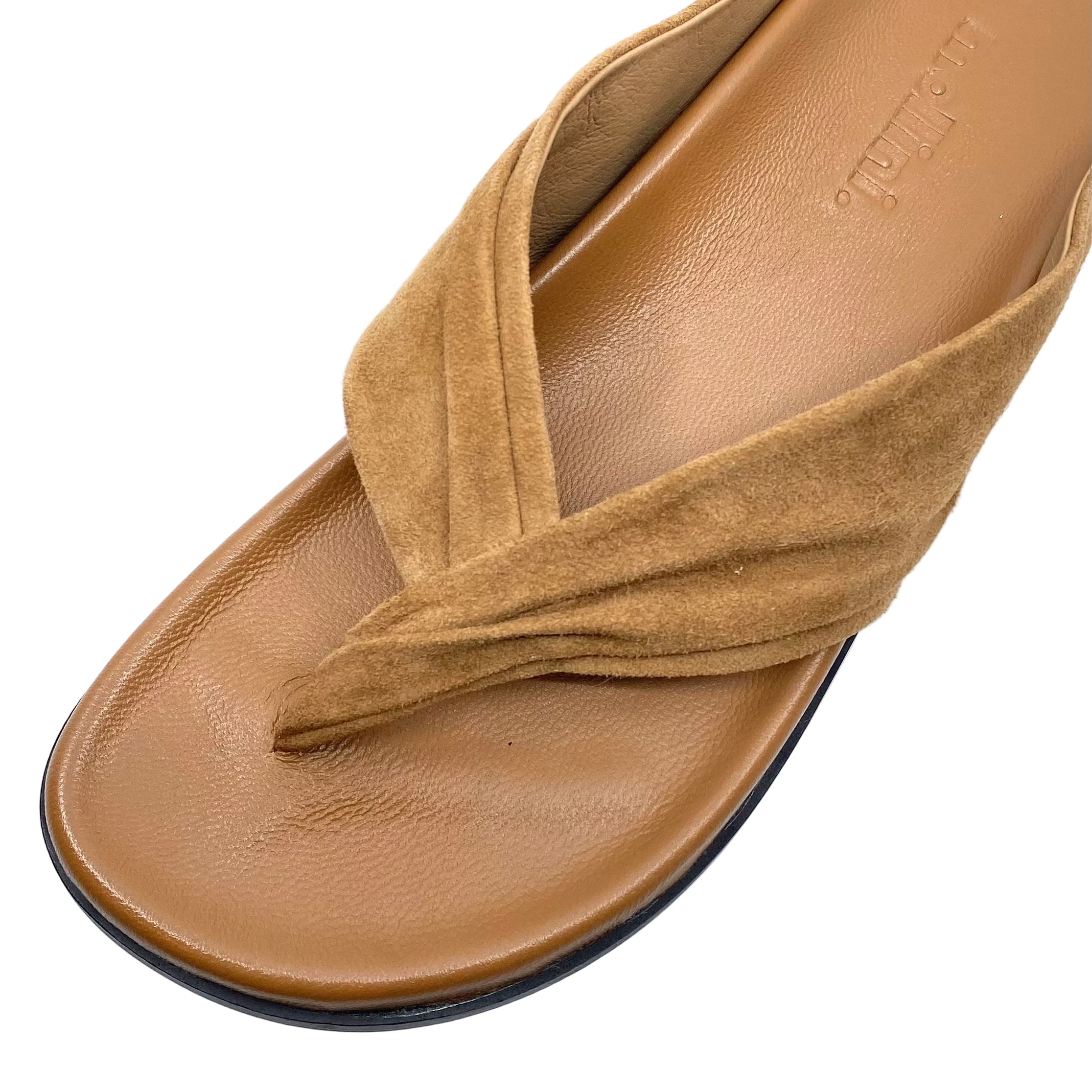 Mollini Hedley Coffee Suede/ Leather Sandals