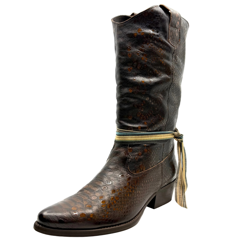 Felmini E376 Western Boots Murina Cuero