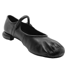 Load image into Gallery viewer, Alfie &amp; Evie Opus Black Leather Ballet Flats
